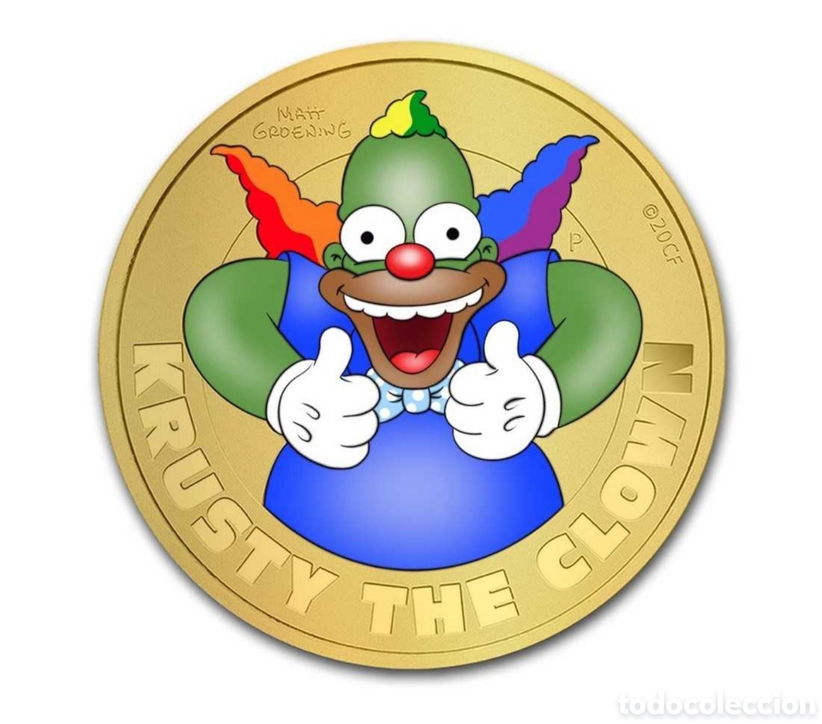 Monedas locales: Moneda de plata krusty - Foto 1