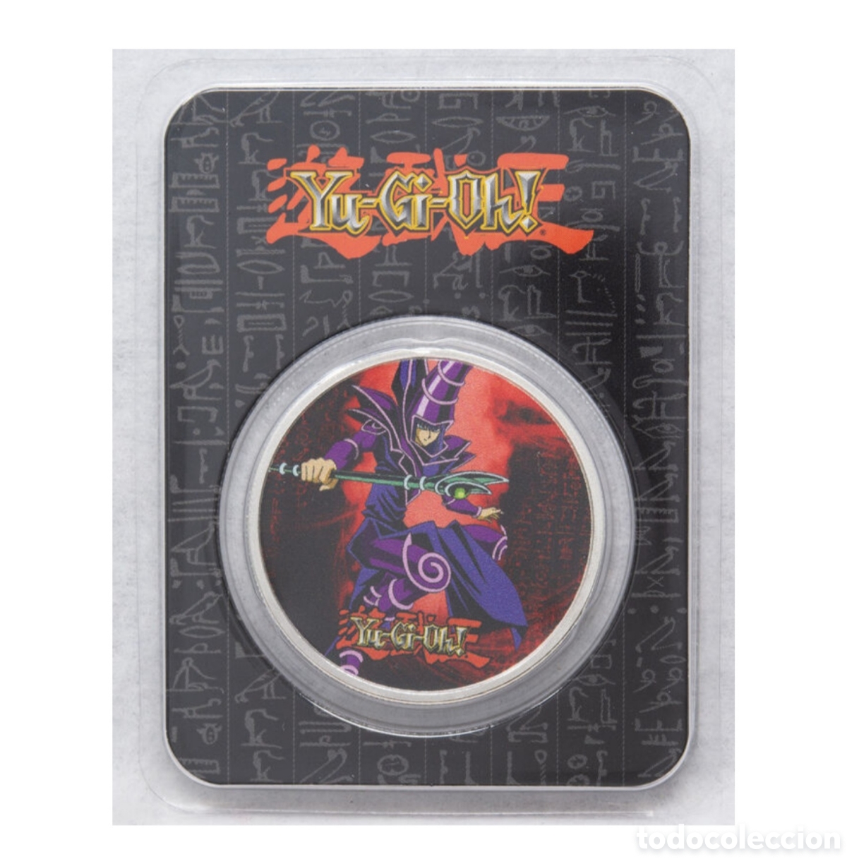 Monedas locales: 2 dolares Yu-Gi-Oh! Mago Oscuro - Foto 1