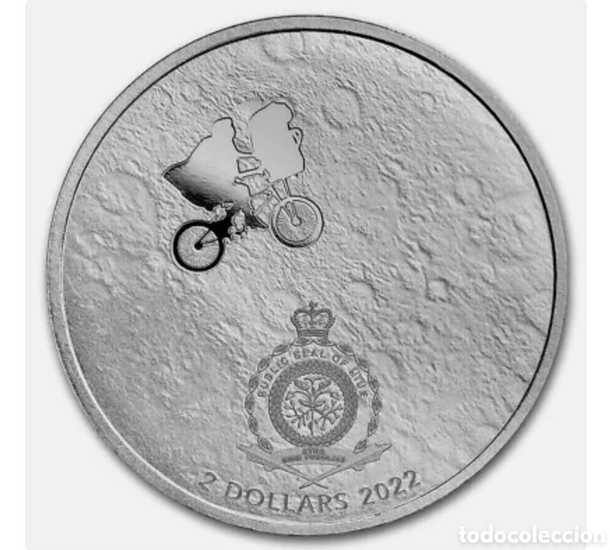 Monedas locales: Moneda de plata e.t el extraterrestre - Foto 2