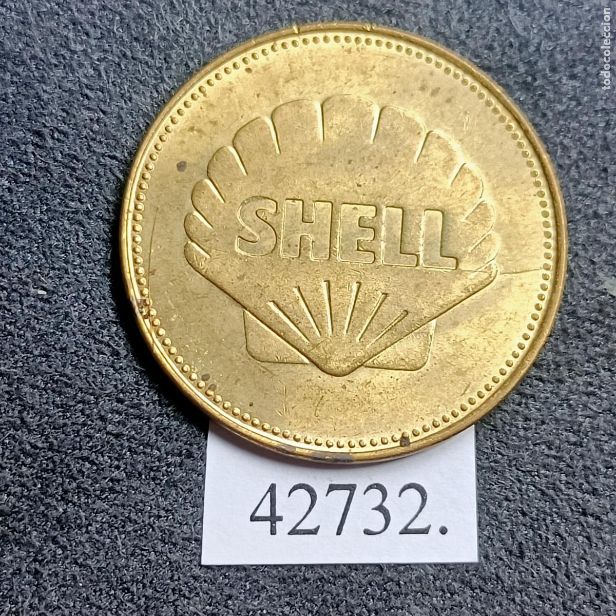 Monedas locales: Ficha Shell, Graf Zeppelin 1928 , token, jeton - Foto 2