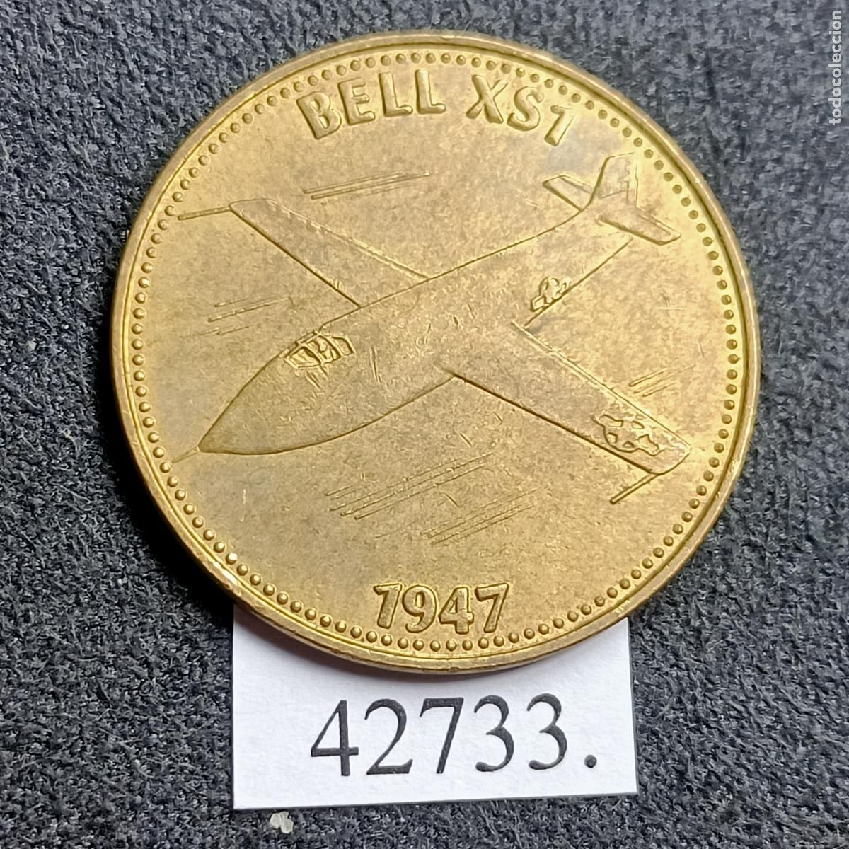 Monedas locales: Ficha Shell, Bell XS1, 1947, token, jeton - Foto 1