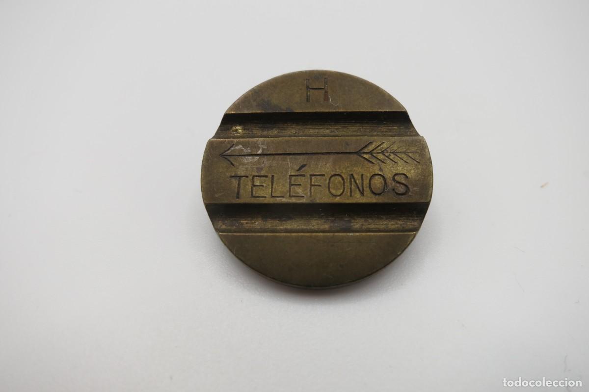 Monedas locales: Ficha de telefonos H - Foto 1