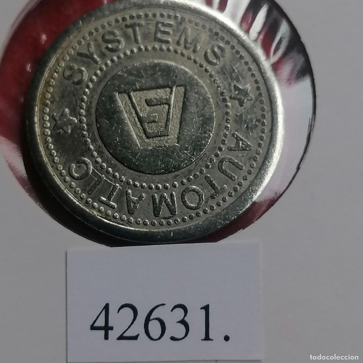 Monedas locales: Ficha Automatic Sistems, vending , token, jet&oacute;n - Foto 1