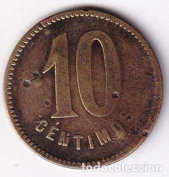 Monedas locales: FICHA DE 10 CENTIMOS DEL GRAN CAFE NOVEDADES (MONEDA) - Foto 2
