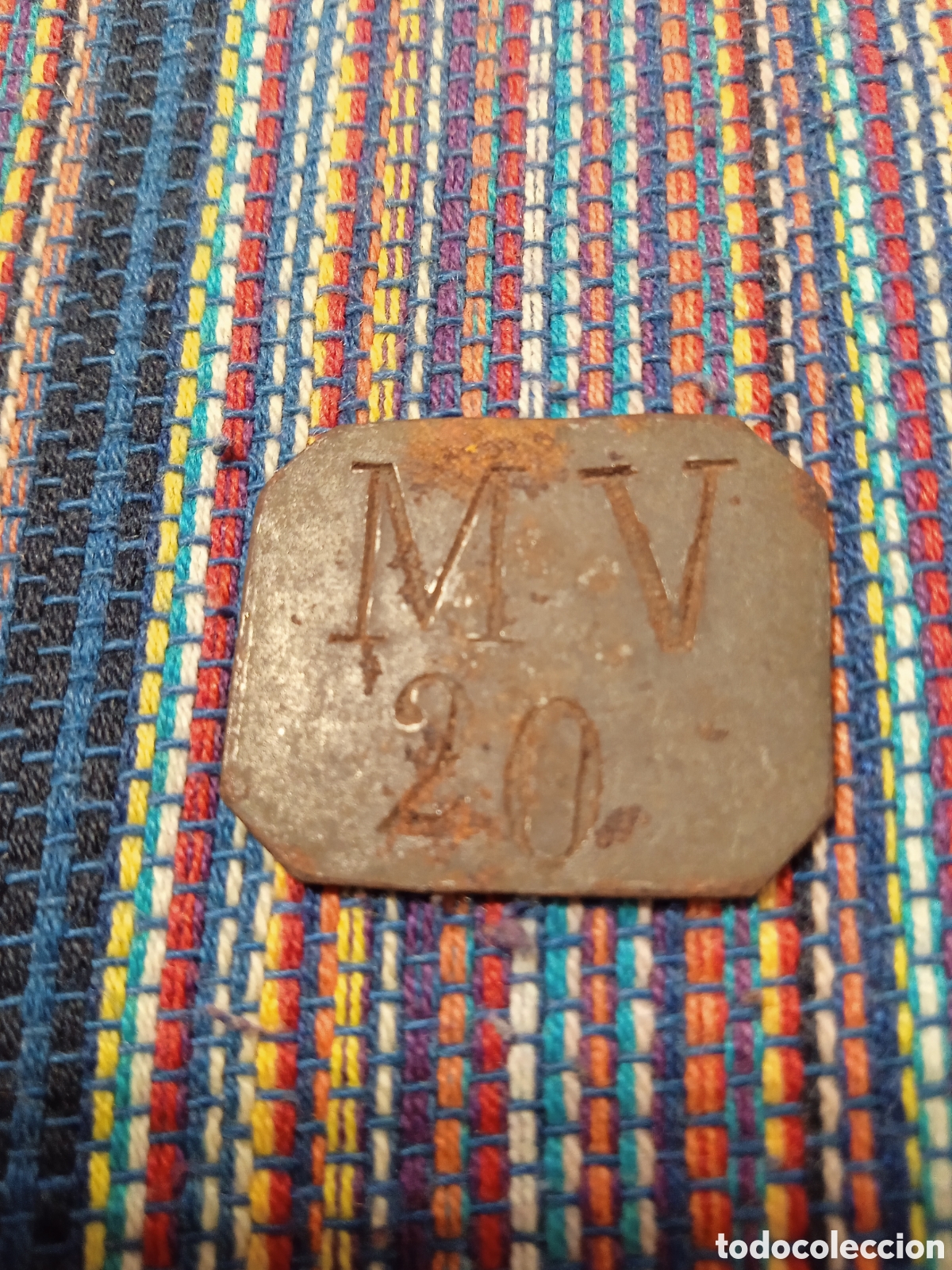 Monedas locales: FICHA OCTOGONAL M.V. VALOR: 20 MALLORCA - Foto 1