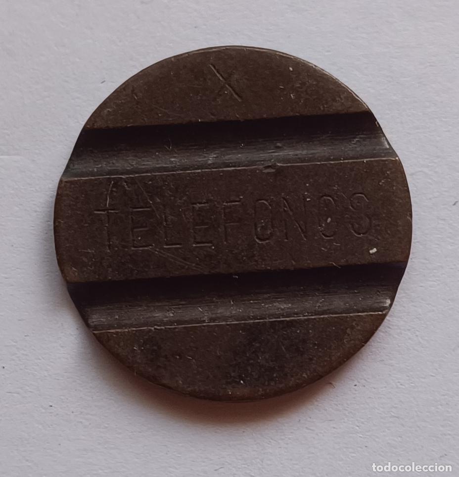 Monedas locales: Ficha telef&oacute;nica X, tef&eacute;fonos - Foto 1