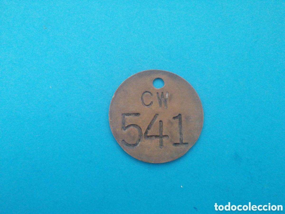 Monedas locales: Ficha CW n&uacute;mero 541. - Foto 1