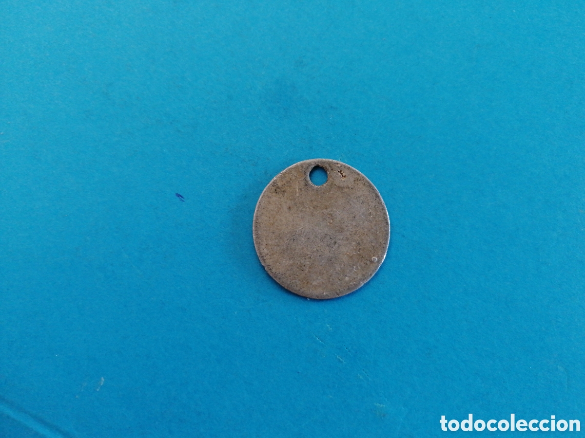 Monedas locales: Ficha Villa de Rabat 1937 - Foto 2