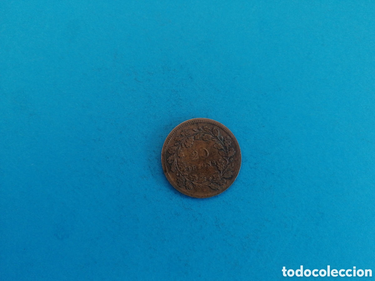 Monedas locales: 20 jetons Napoleon 1835 - Foto 2