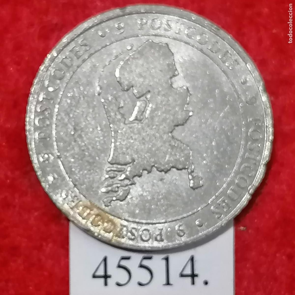Monedas locales: ficha Holanda, Nationale Postcode Loterij, token, jet&oacute;n - Foto 3