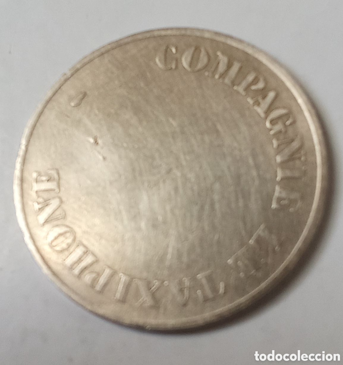 Monedas locales: MONEDA FICHA FRANCESA DE TAXIPHONE - Foto 2