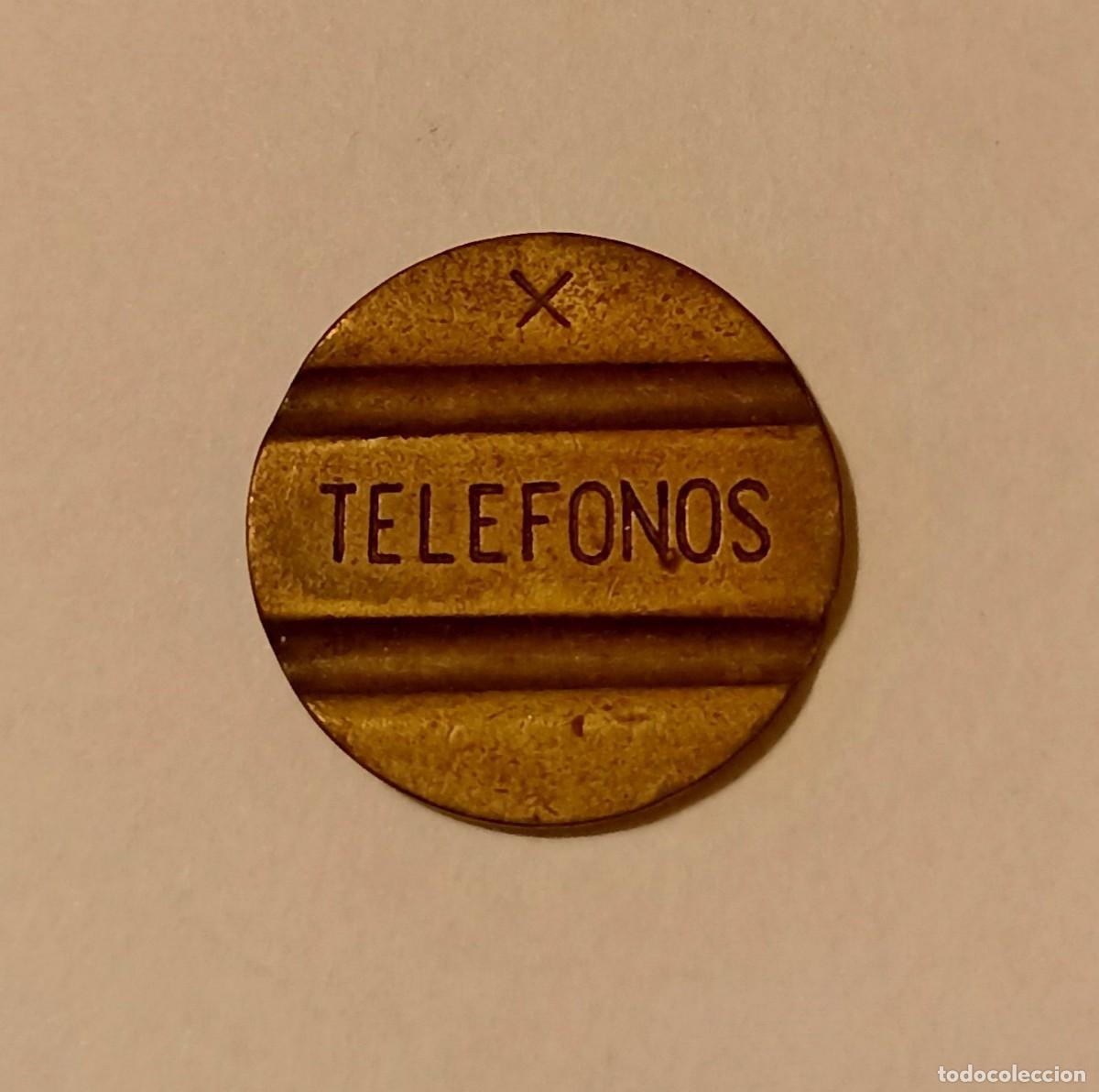 Monedas locales: FICHA TELEFONOS - MARCA X - Foto 2