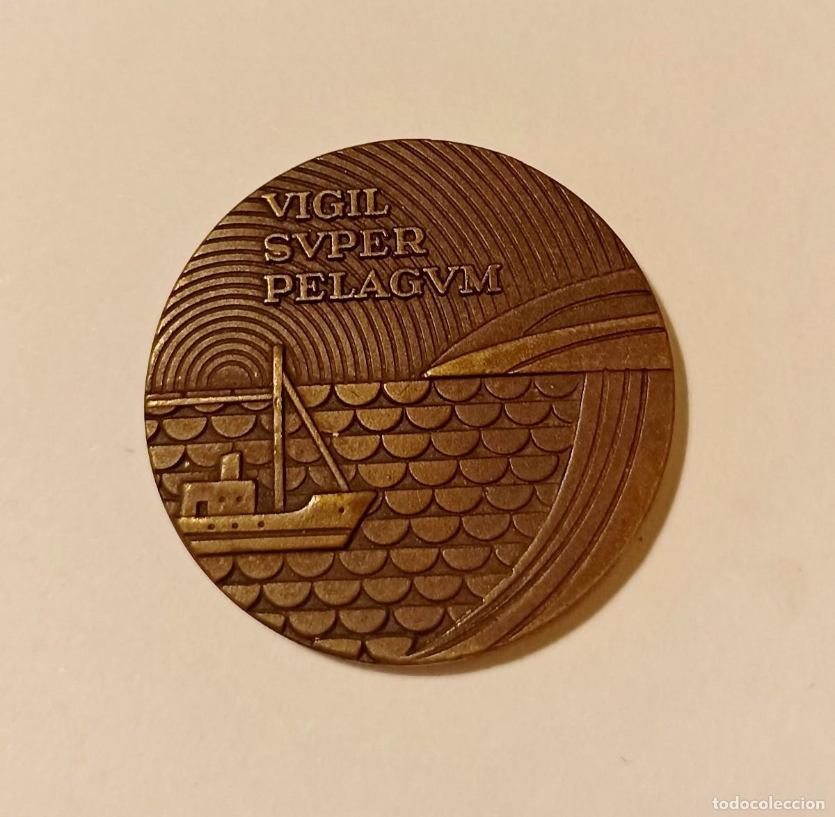Monedas locales: MEDALLA COMPA&Ntilde;IA TELEFONICA 1977 - Foto 1