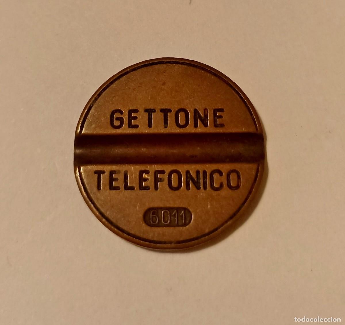 Monedas locales: FICHA GETTONE TELEFONICO 6011 - Foto 1