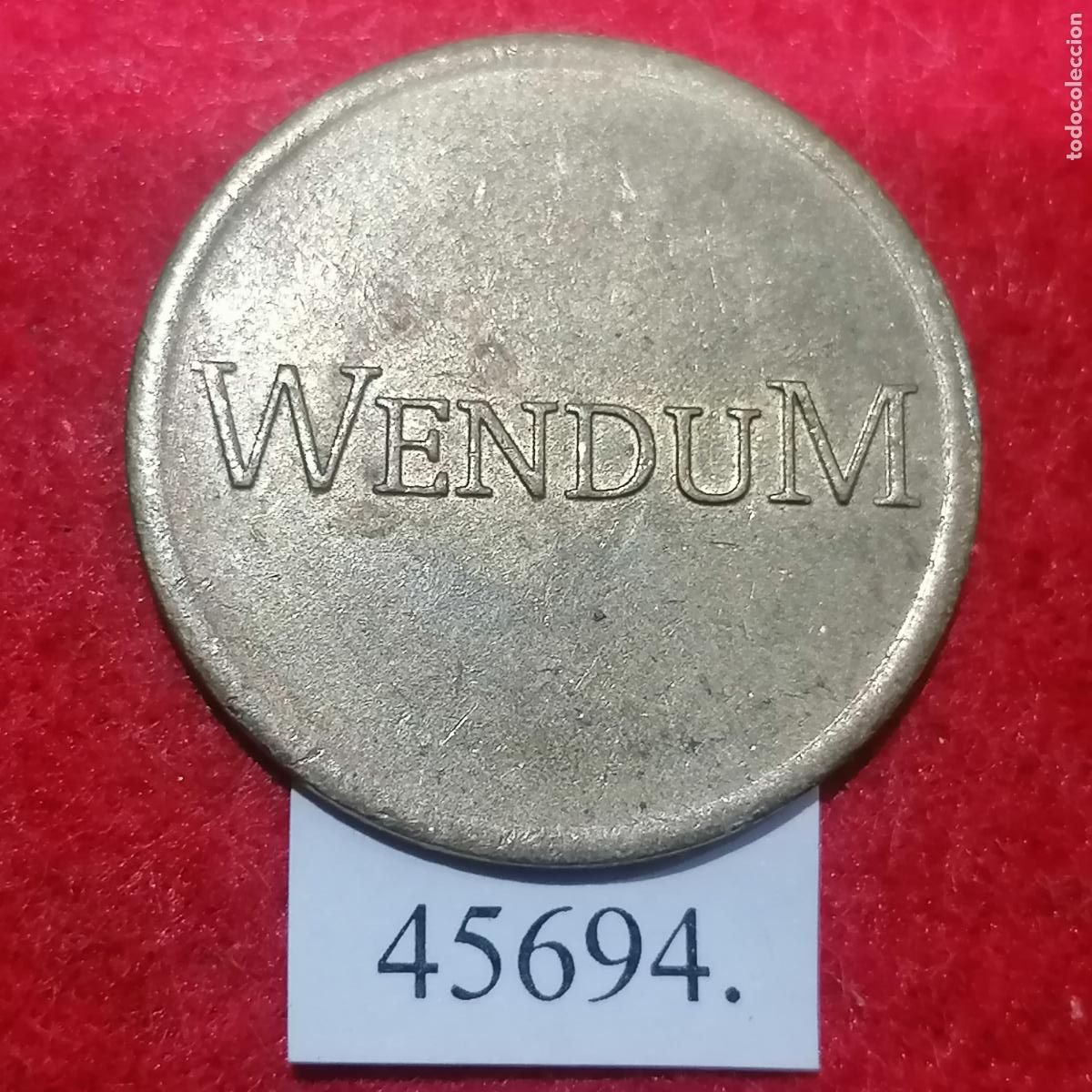 Monedas locales: Ficha WENDUM, token, jeton - Foto 2