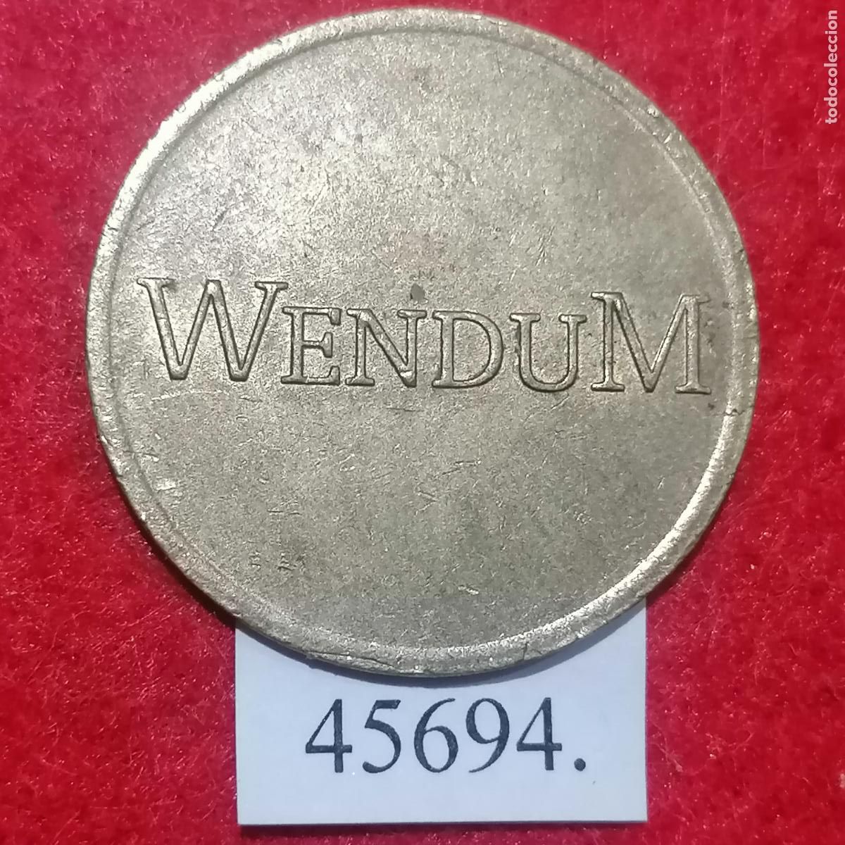 Monedas locales: Ficha WENDUM, token, jeton - Foto 1