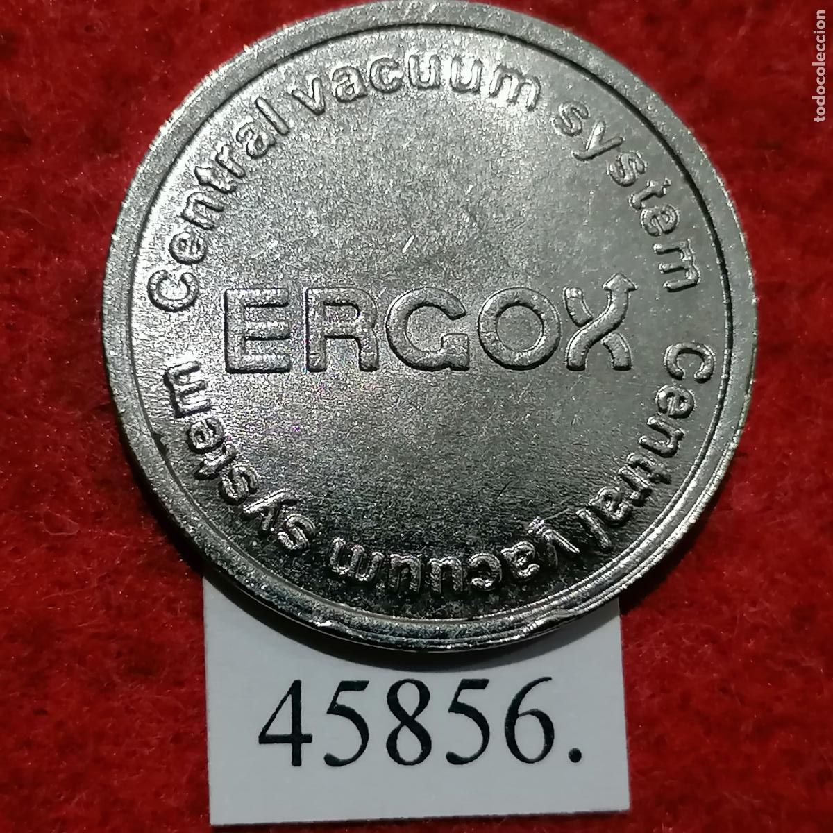 Monedas locales: ficha, Central vacuum system, ERGOX, token, jet&oacute;n - Foto 2