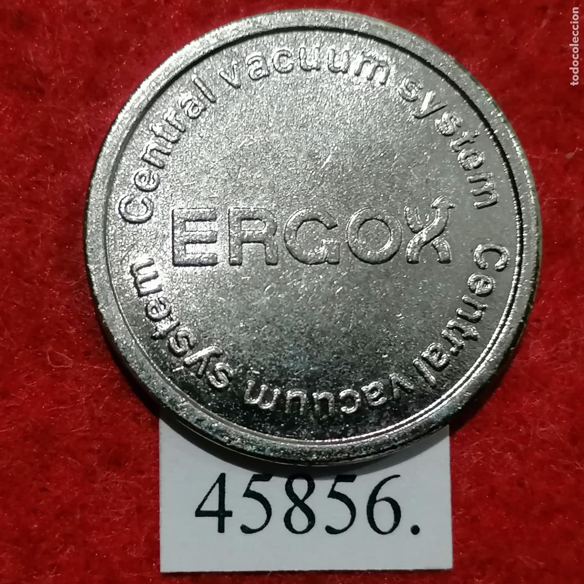 Monedas locales: ficha, Central vacuum system, ERGOX, token, jet&oacute;n - Foto 1