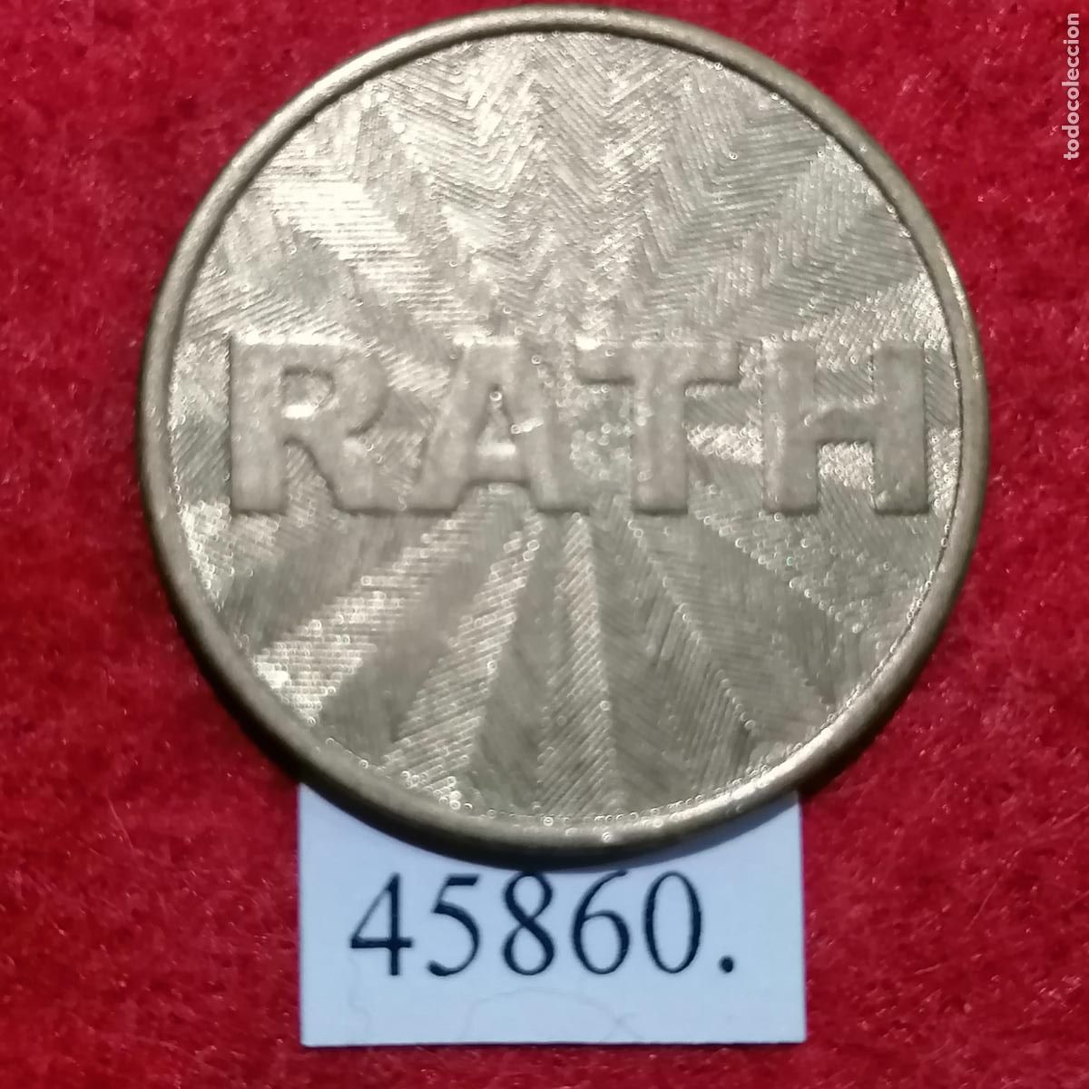 Monedas locales: Ficha SHELL, RATH, token, jet&oacute;n - Foto 2