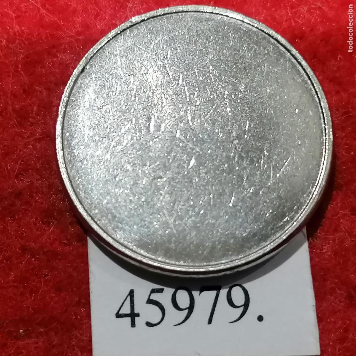 Monedas locales: Ficha Weber, token, jet&oacute;n. - Foto 2