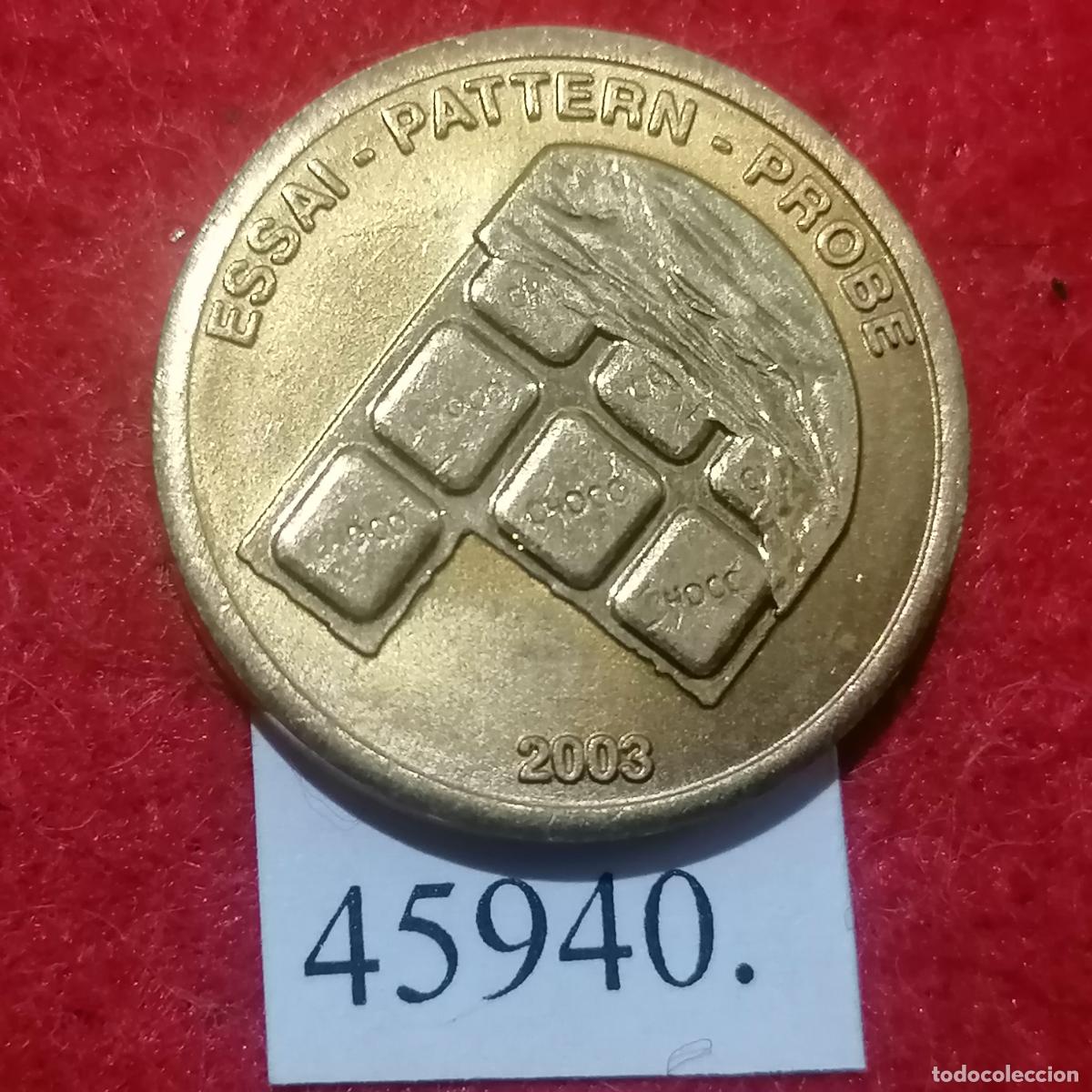 Monedas locales: Ficha, Choco, Chocolate , europrueba, pattern, essai, specimen, token, jeton - Foto 1