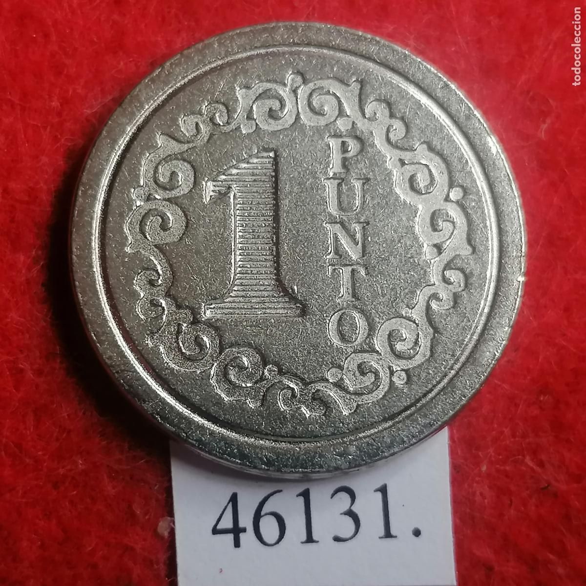 Monedas locales: Ficha 1 punto, token, jet&oacute;n - Foto 2