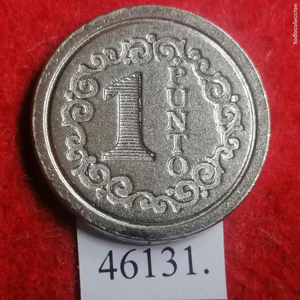 Monedas locales: Ficha 1 punto, token, jet&oacute;n - Foto 1