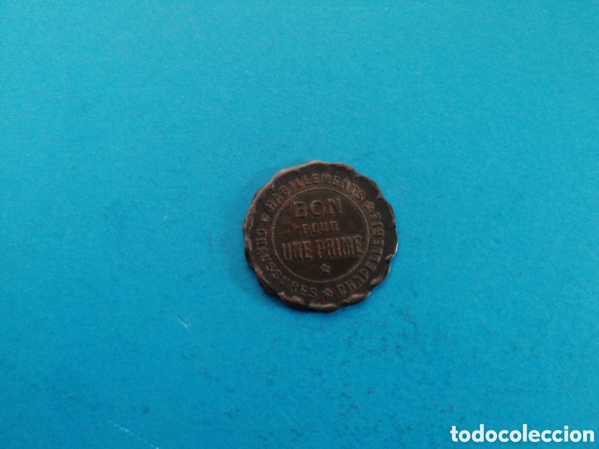 Monedas locales: Ficha Noveautes Paris - Foto 2