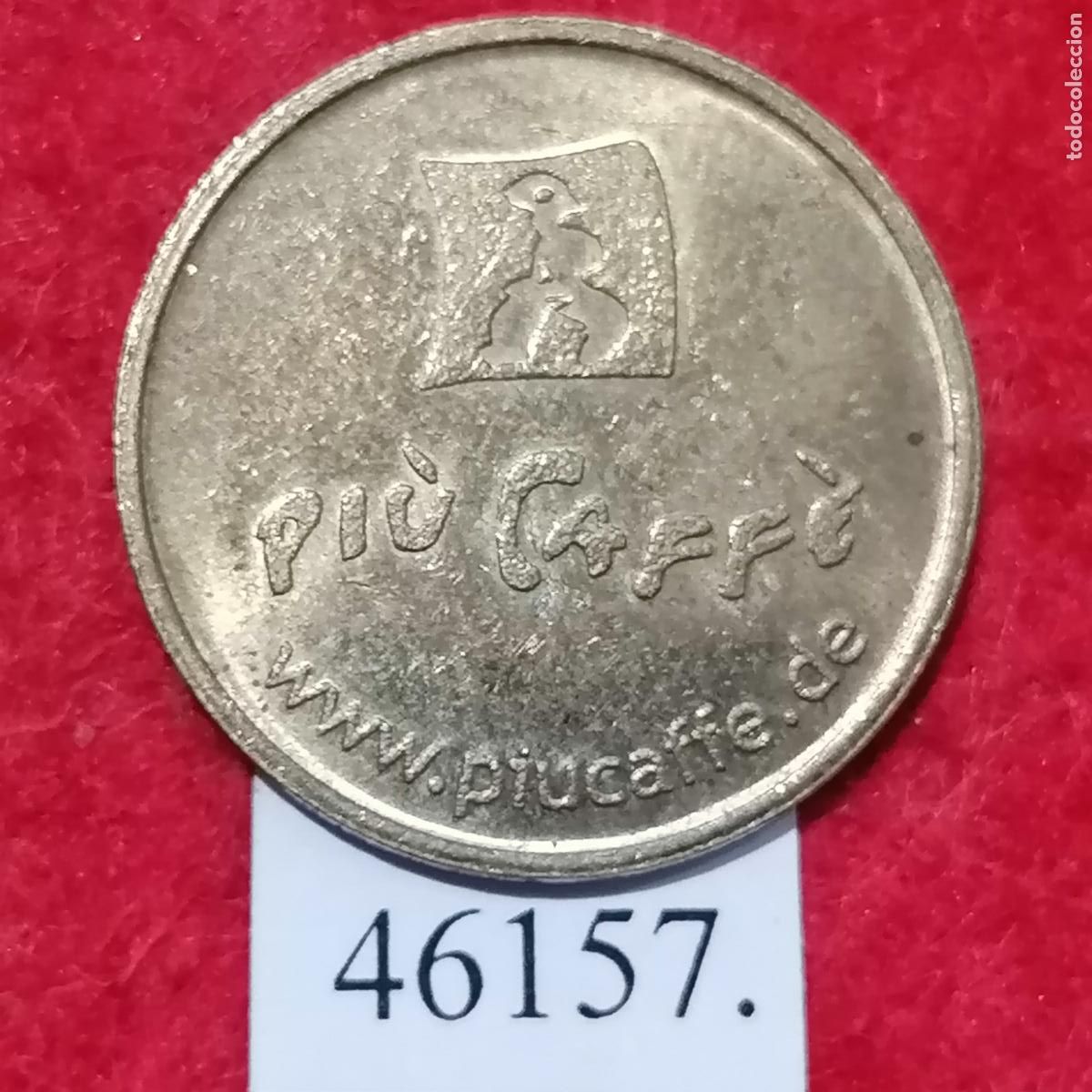Monedas locales: Ficha Pi&ugrave; Caff&egrave;., consumici&oacute;n, vending , token, jeton - Foto 2