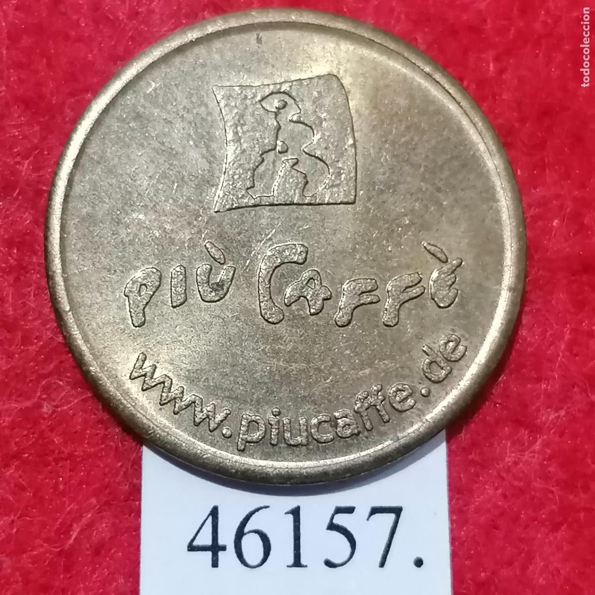 Monedas locales: Ficha Pi&ugrave; Caff&egrave;., consumici&oacute;n, vending , token, jeton - Foto 1