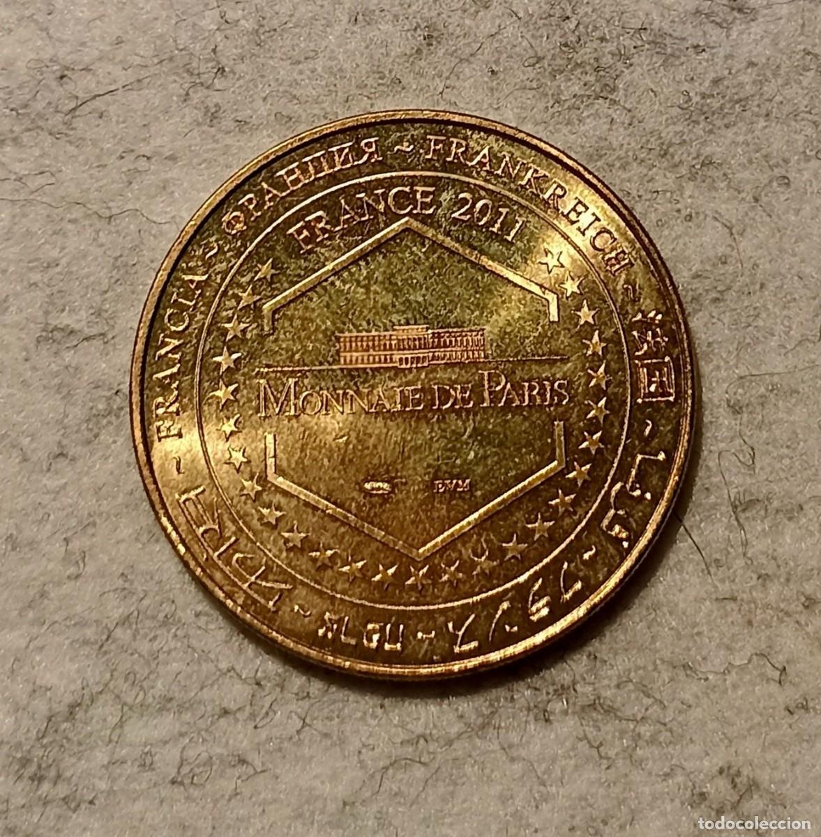 Monedas locales: FICHA EUSKAL HERRIA - CROIX BASQUE - Foto 2