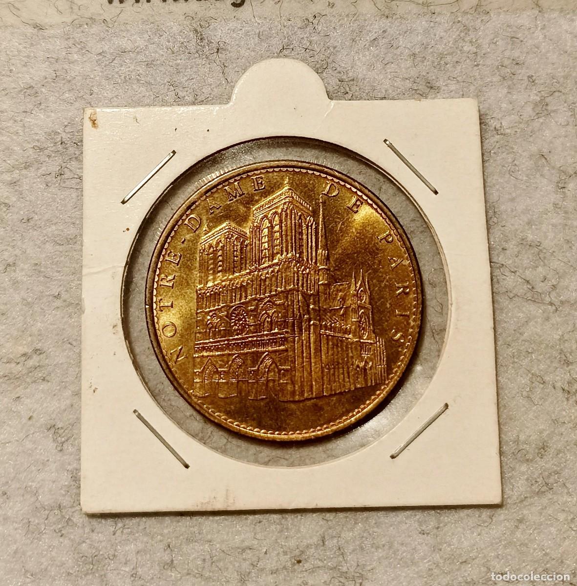 Monedas locales: FICHA CATHEDRALE NOTRE DAME DE PARIS - Foto 2