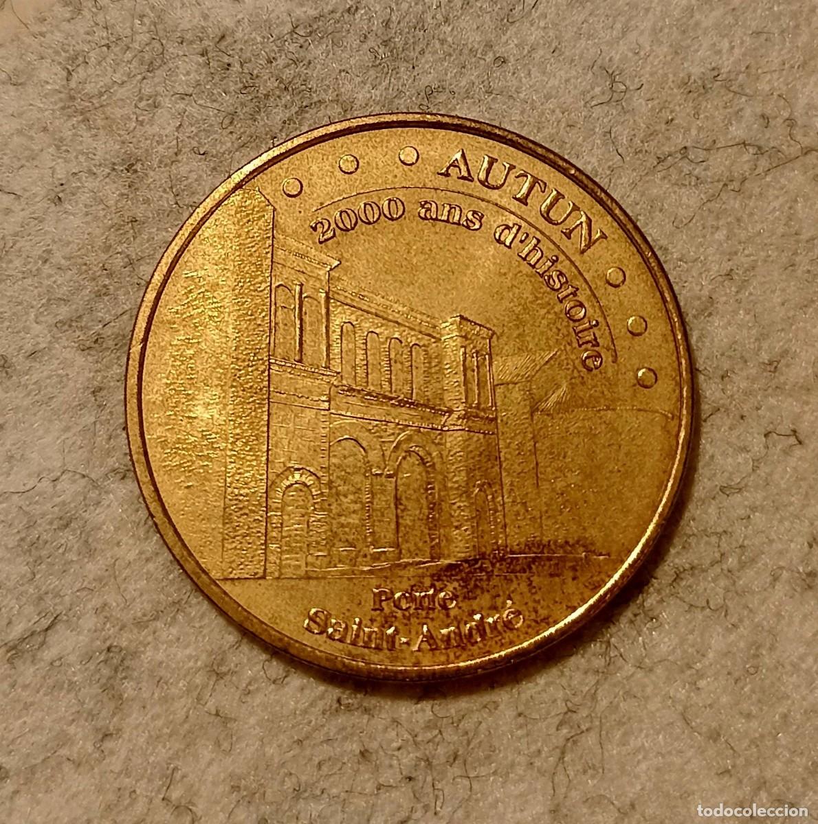 Monedas locales: FICHA PORTE SAINT-ANDRE AUTUN 2009 - Foto 1