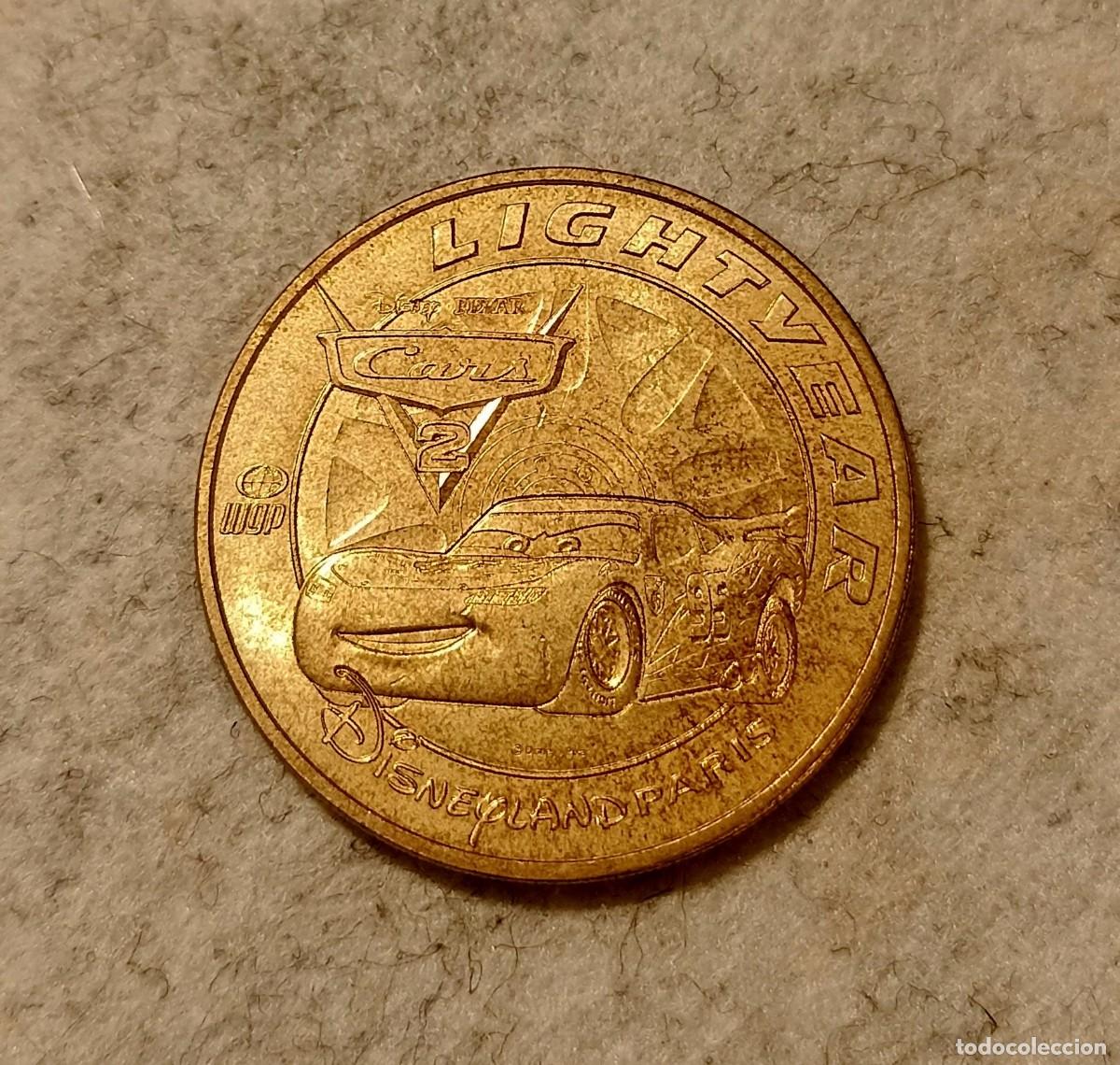 Monedas locales: FICHA LIGHTYEAR - DISNEYLAND PARIS - Foto 1