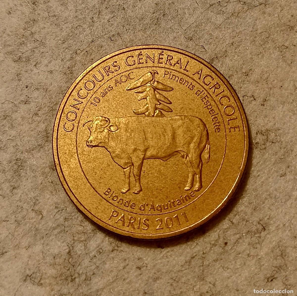 Monedas locales: FICHA CONCOURS GENERAL AGRICOLE 2011 - Foto 1