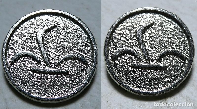 Monedas locales: Ficha a identificar ,1,9 cm - Foto 1
