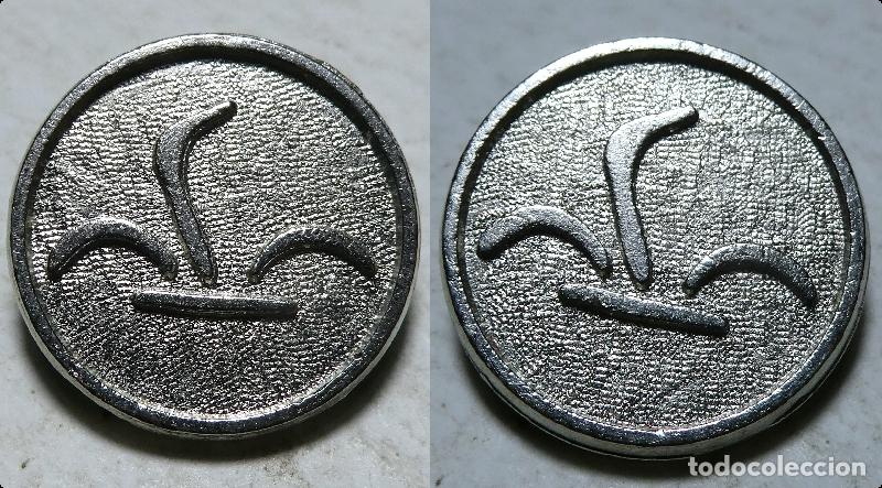 Monedas locales: Ficha a identificar ,1,9 cm - Foto 1