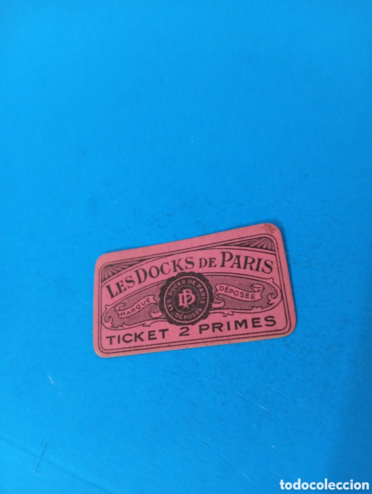 Monedas locales: Ticket Les Docks de Paris. 2 primes - Foto 1