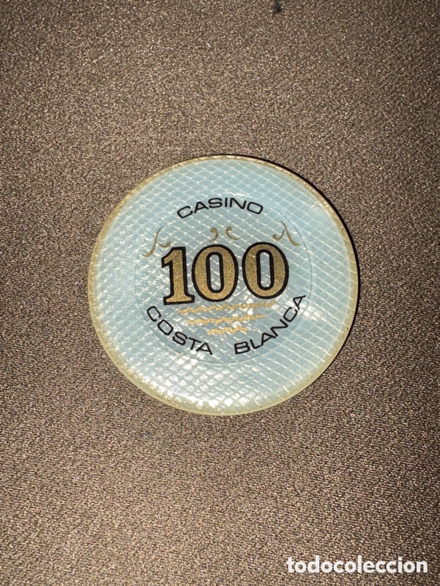 Local Coins: Ficha Token 100, Casino Costa Blanca*ver fotos*