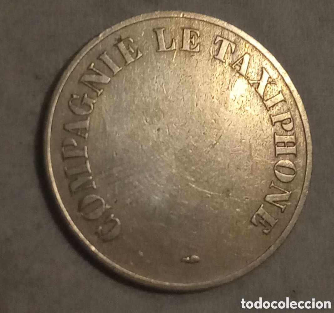 Monedas locales: MONEDA FICHA FRANCESA DE PLATA - Foto 2