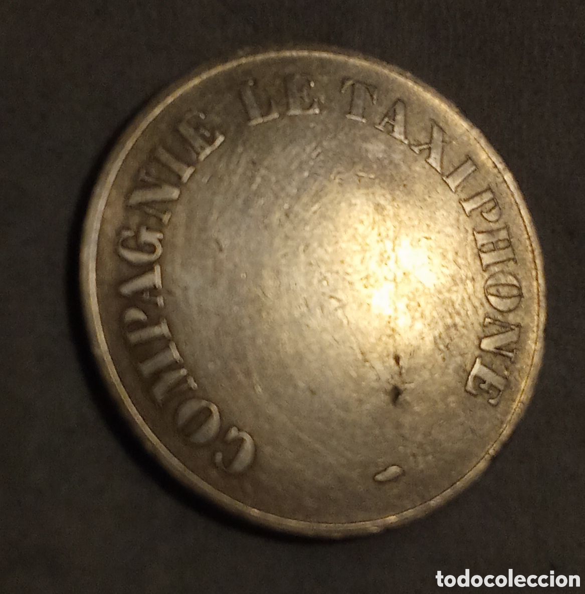 Local Coins: MONEDA FICHA FRANCESA DE PLATA