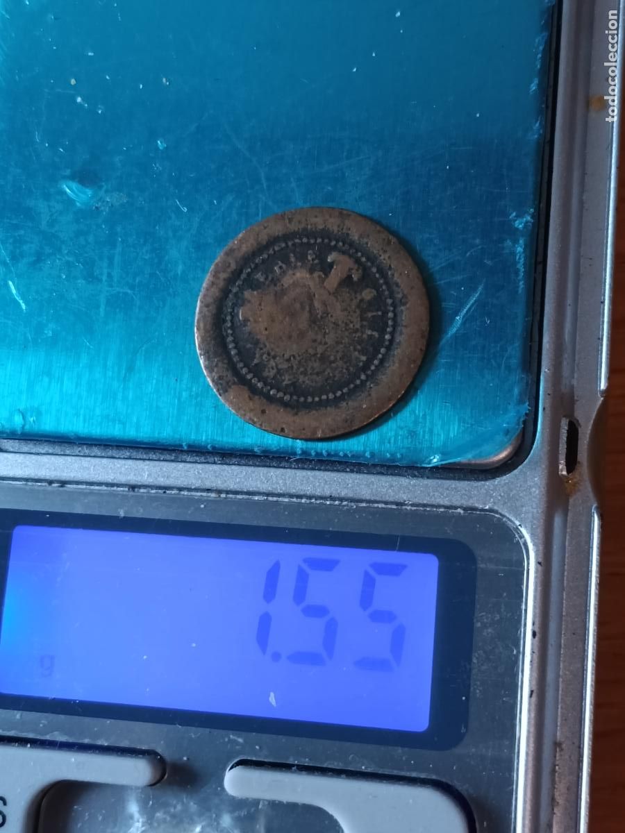 Monedas locales: Ficha antigua sin determinar - Foto 2