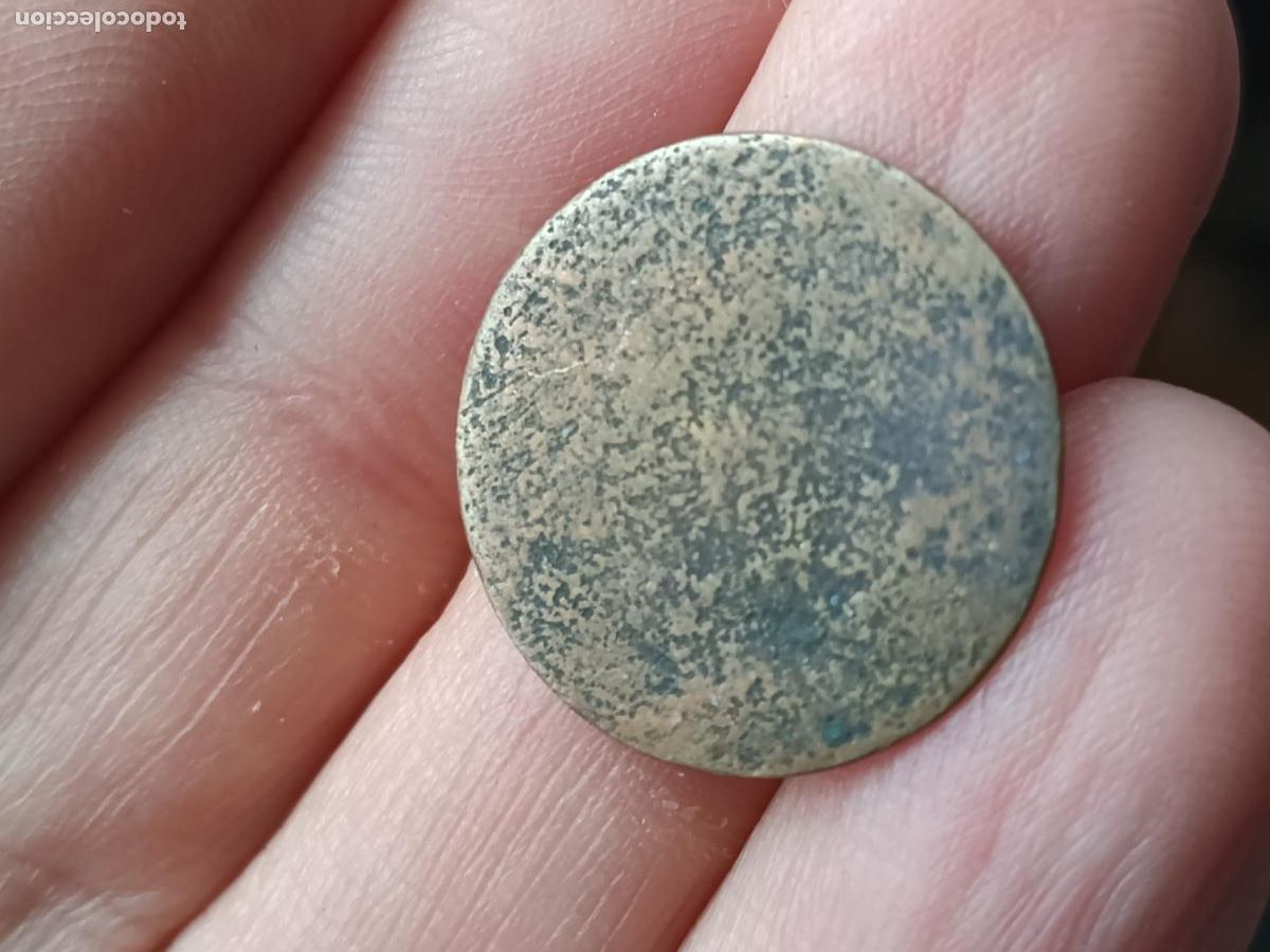 Monedas locales: Ficha antigua sin determinar - Foto 3