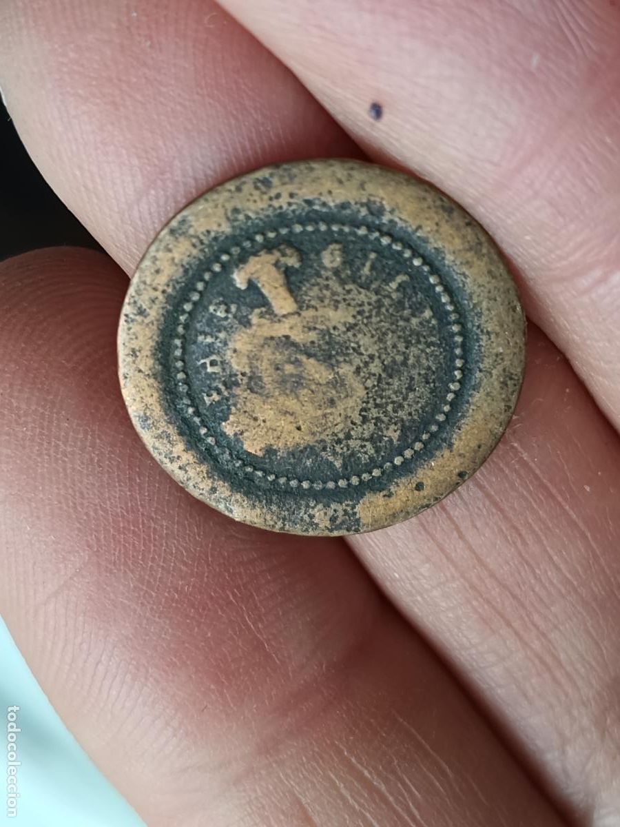 Monedas locales: Ficha antigua sin determinar - Foto 1