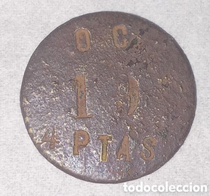 Monedas locales: MONEDA FICHA ANTIGUA - Foto 1
