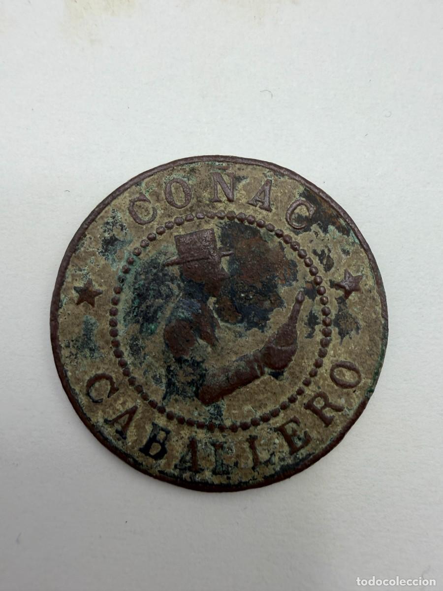 Monedas locales: FICHA CO&Ntilde;AC CABALLERO Y MANZANILLA - Foto 2