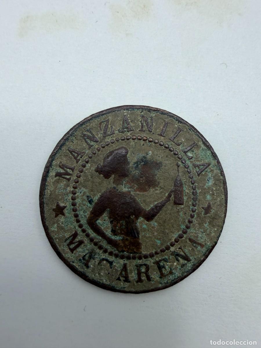 Monedas locales: FICHA CO&Ntilde;AC CABALLERO Y MANZANILLA - Foto 3