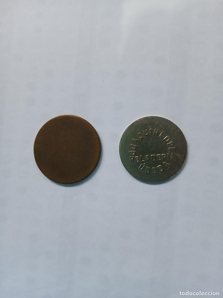 Monedas locales: Lote de fichas de la Puebla de Cazalla