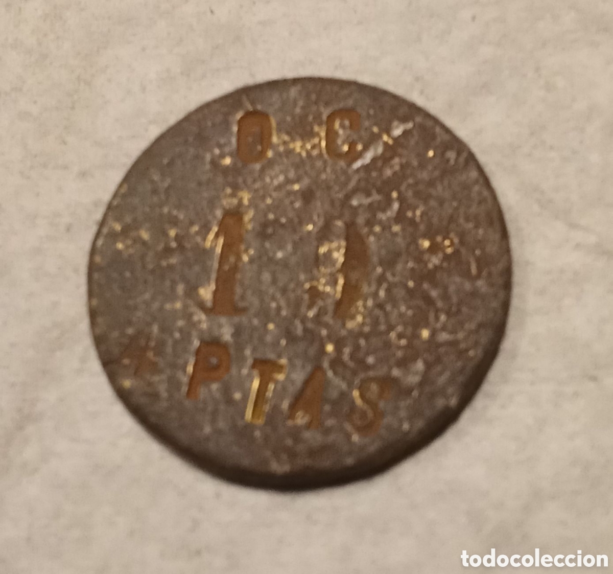 Monedas locales: MONEDA FICHA ANTIGUA - Foto 1