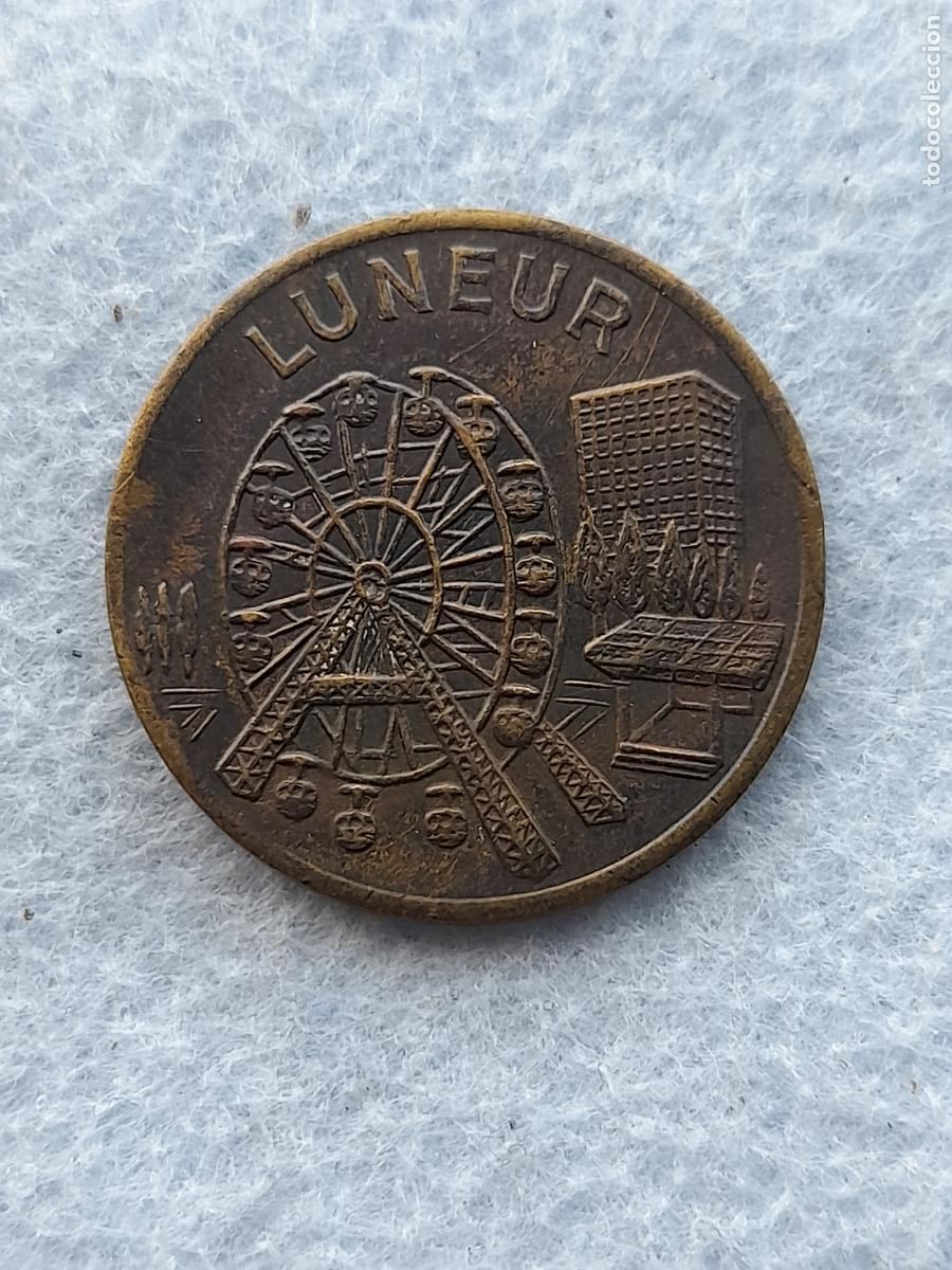 Monedas locales: Ficha Luna Park Roma. - Foto 1